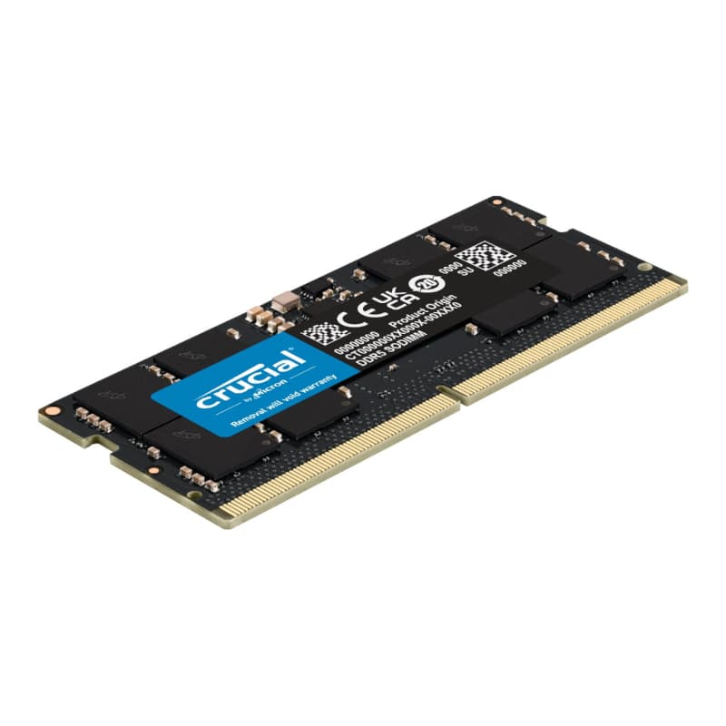 Crucial 16GB 5600MHz DDR5 SODIMM Notebook Memory - view 3