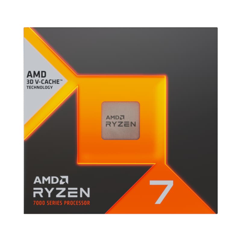 AMD RYZEN 7 7800X3D 8-Core 4.2GHz AM5 CPU - view 2