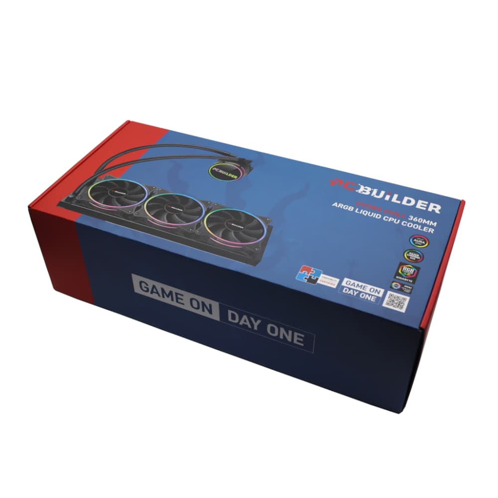PCBuilder Hydro Chill 360MM AIO Liquid CPU Cooler ARGB - view 5