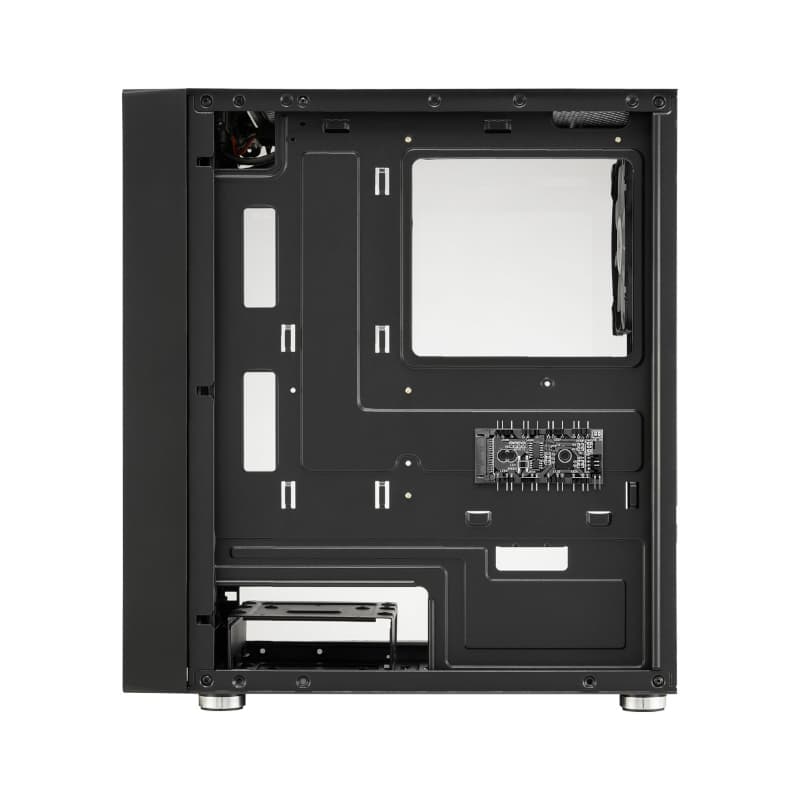 FSP CST130A Micro-ATX Gaming Chassis - Black - view 4