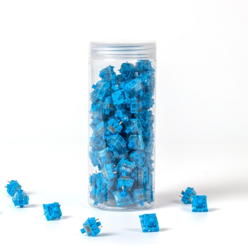 Keychron Blue Gateron Phantom Switches 110 pcs - view 2