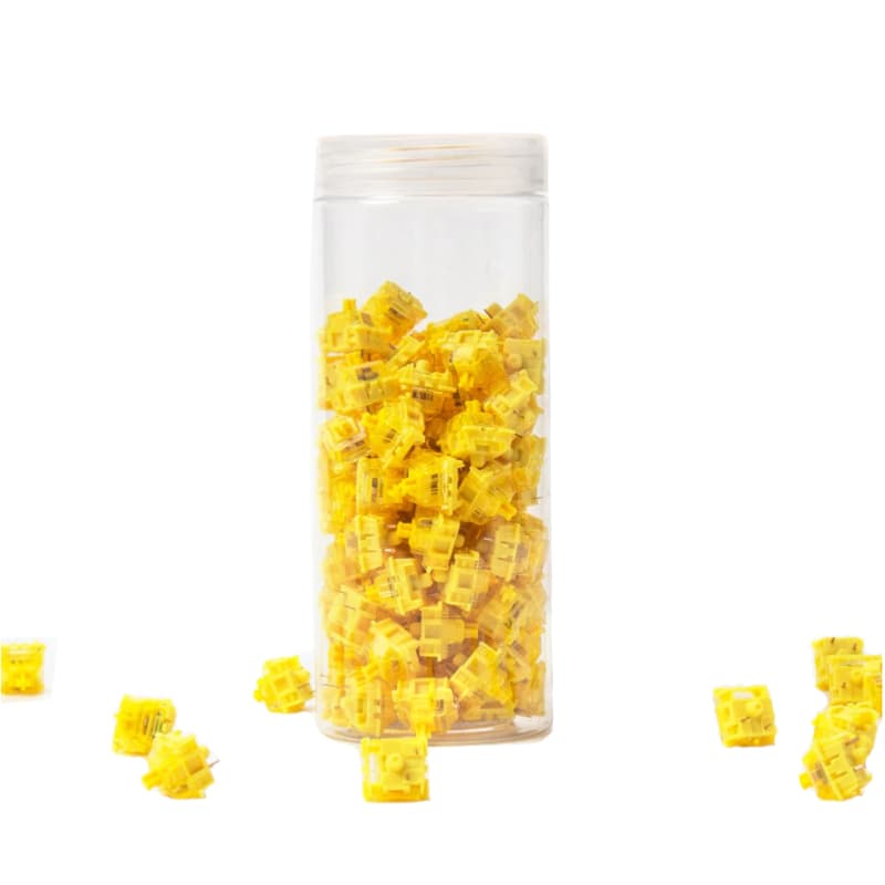 Keychron Yellow Gateron Phantom Switches 110 pcs - view 2