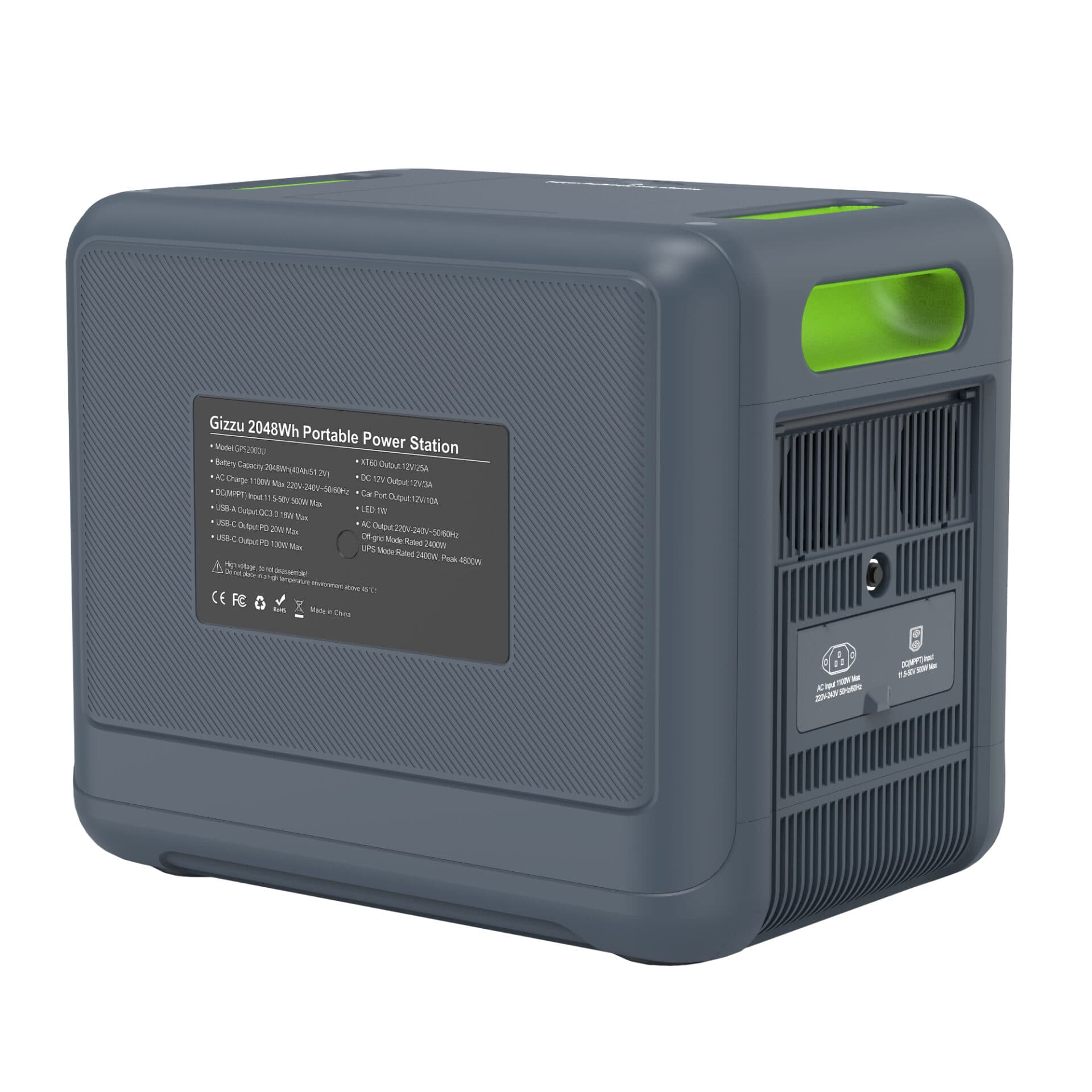 Gizzu Hero Pro 2048Wh UPS Power Station - view 4
