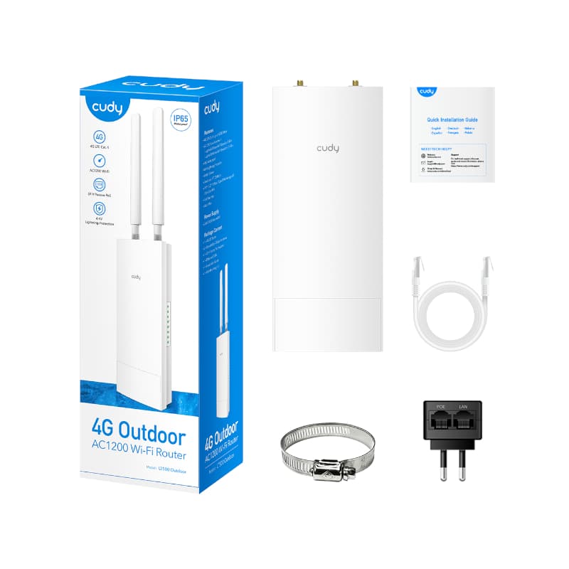 Cudy AC1200 WiFi 4G LTE Cat4 Outdoor Router - view 5