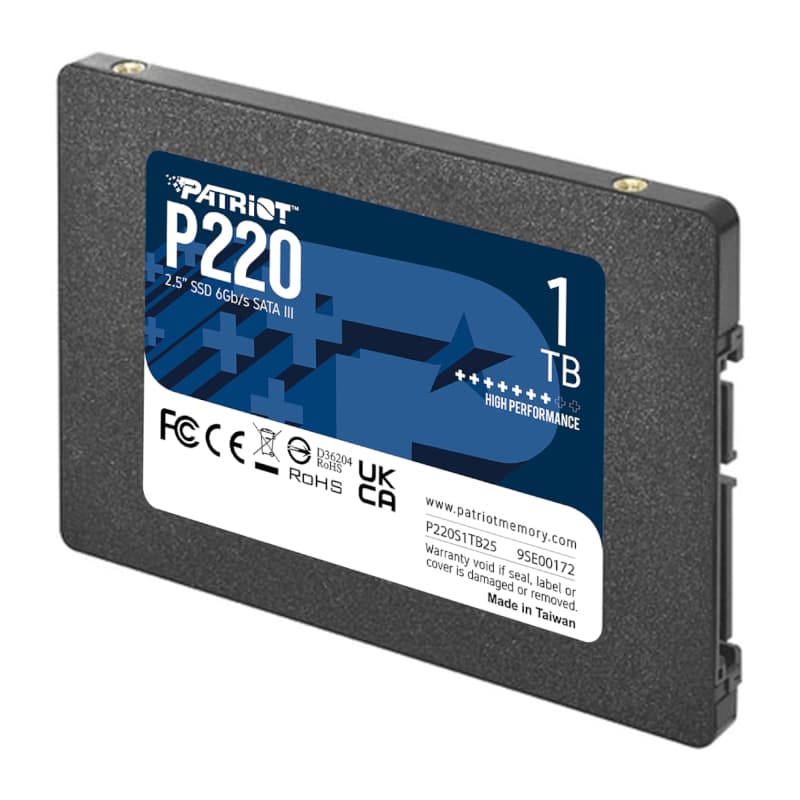Patriot P220 1TB 2.5" SSD - view 2