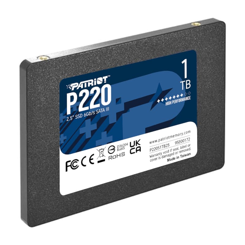 Patriot P220 1TB 2.5" SSD - view 3