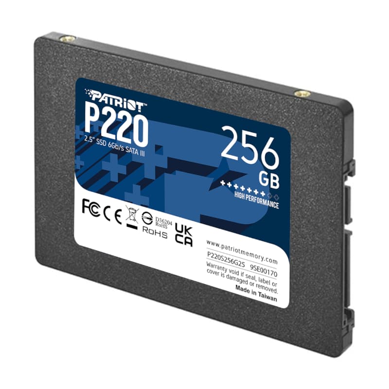 Patriot P220 256GB 2.5" SSD - view 2
