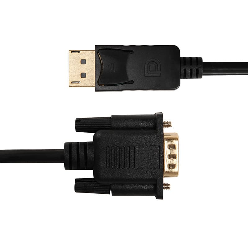 Gizzu 1080P DisplayPort to VGA Cable 1.8m Poly - view 4