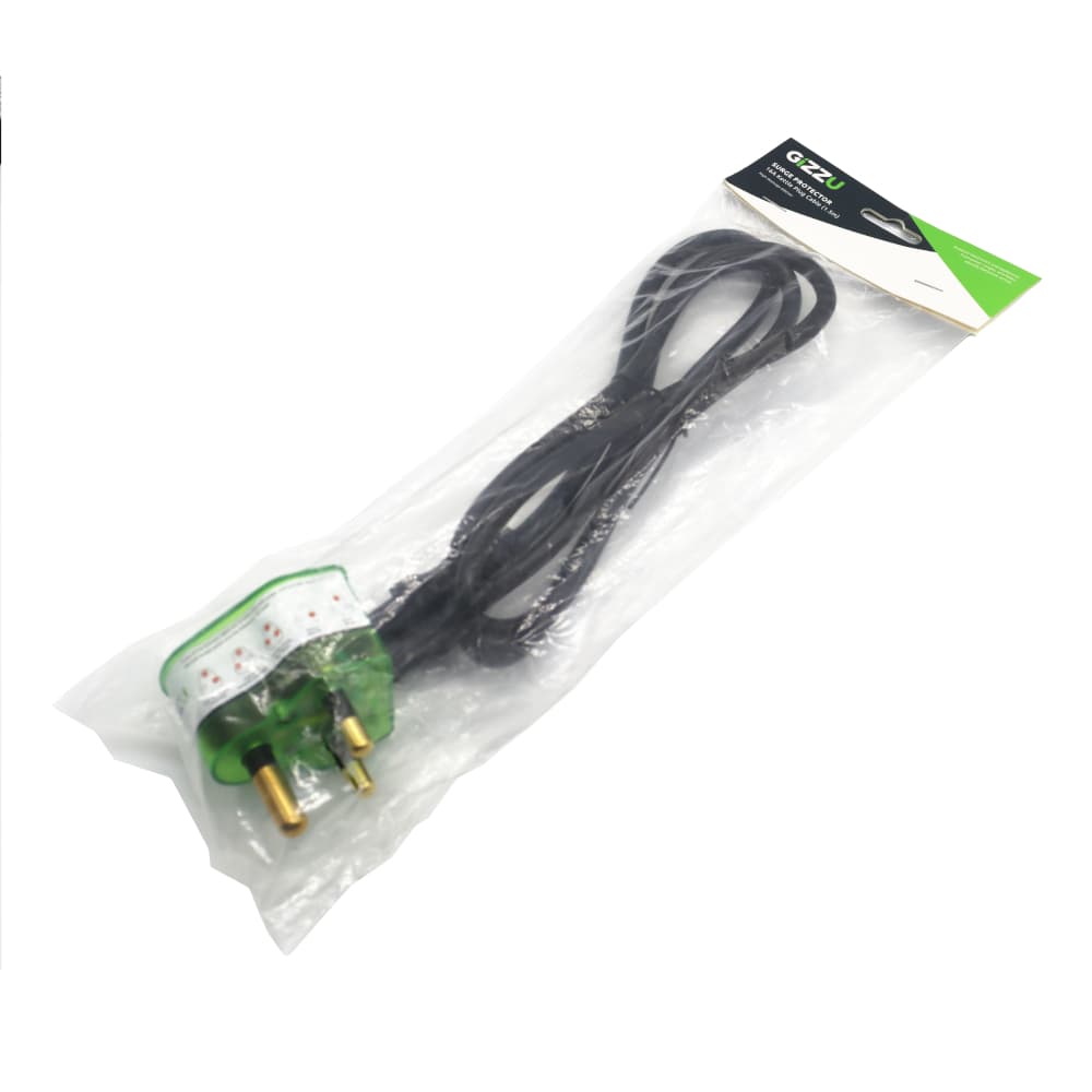 Gizzu Surge Protector 16A Kettle Plug Cable 1.5M - view 6