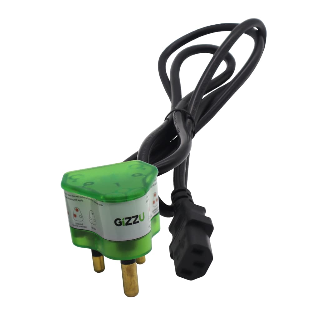 Gizzu Surge Protector 10A Kettle Plug Cable 1.5M - view 5