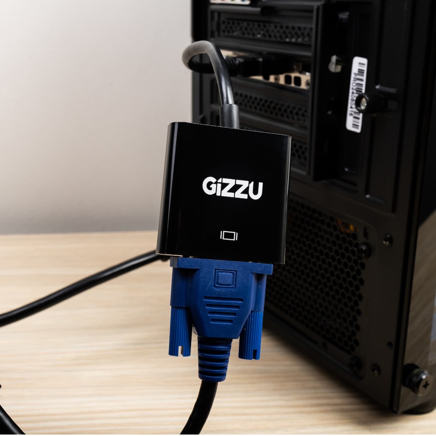 Gizzu 1080P HDMI to VGA Adapter Poly - view 3