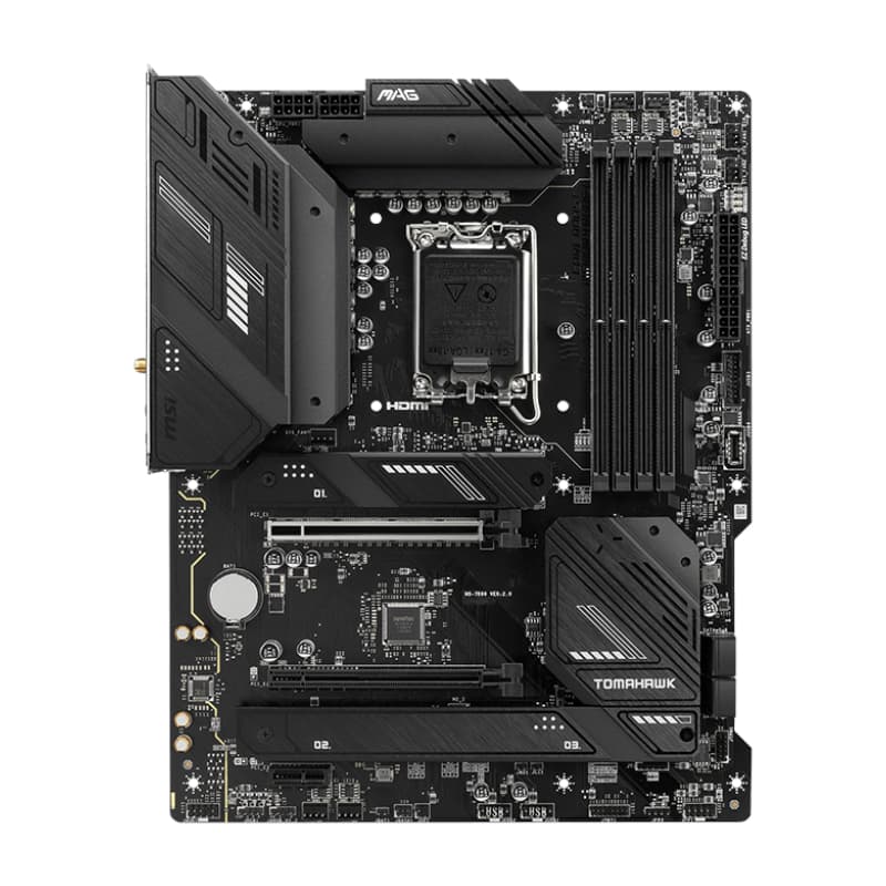 MSI MAG B760 TOMAHAWK WIFI DDR5 Intel LGA1700 ATX Gaming Motherboard - view 2