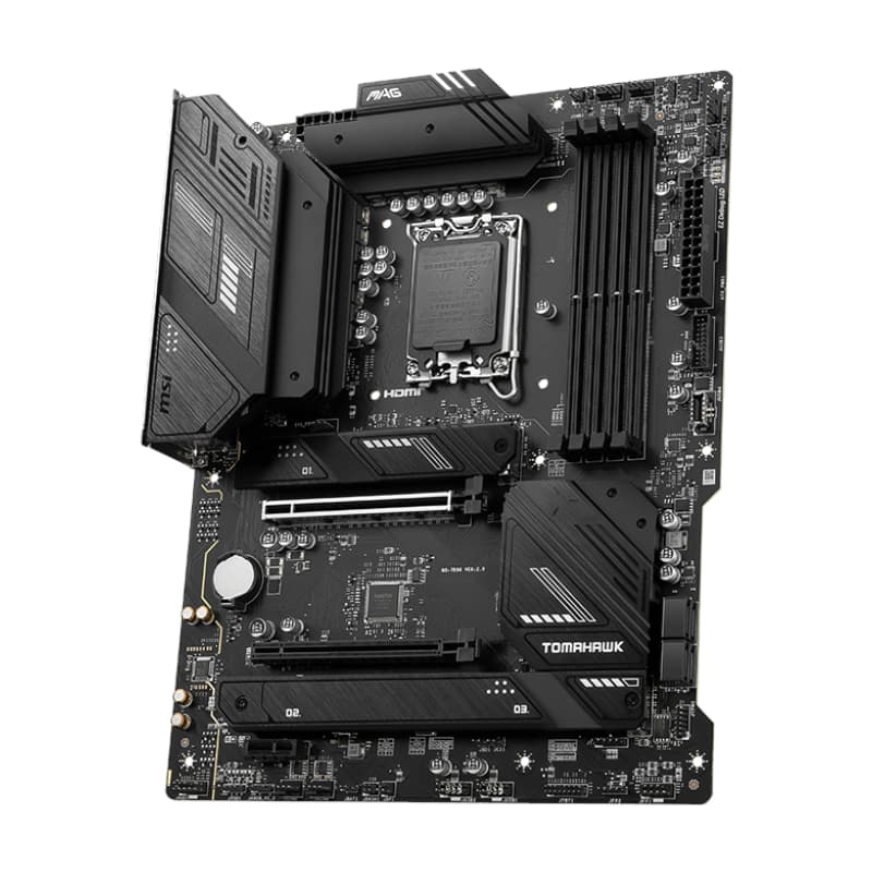 MSI MAG B760 TOMAHAWK WIFI DDR5 Intel LGA1700 ATX Gaming Motherboard - view 3