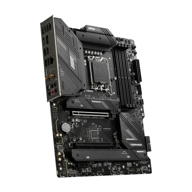 MSI MAG B760 TOMAHAWK WIFI DDR5 Intel LGA1700 ATX Gaming Motherboard - view 4