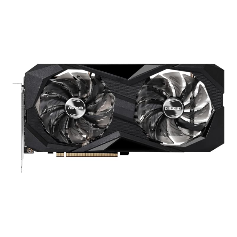 ASRock Radeon RX7600 Challenger 8G OC GDDR6 128-BIT Graphics Card - view 2