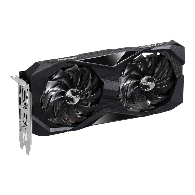 ASRock Radeon RX7600 Challenger 8G OC GDDR6 128-BIT Graphics Card - view 4