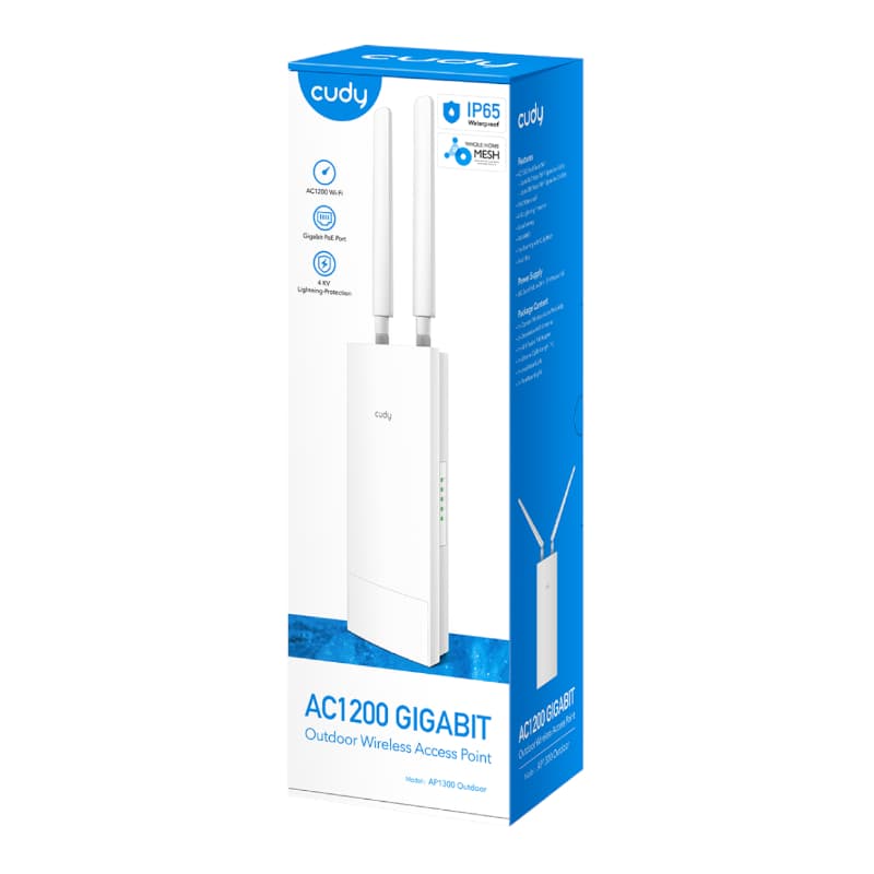 Cudy AC1200 Gigabit Dual Band Ceiling Access Point - Outdoor - view 5