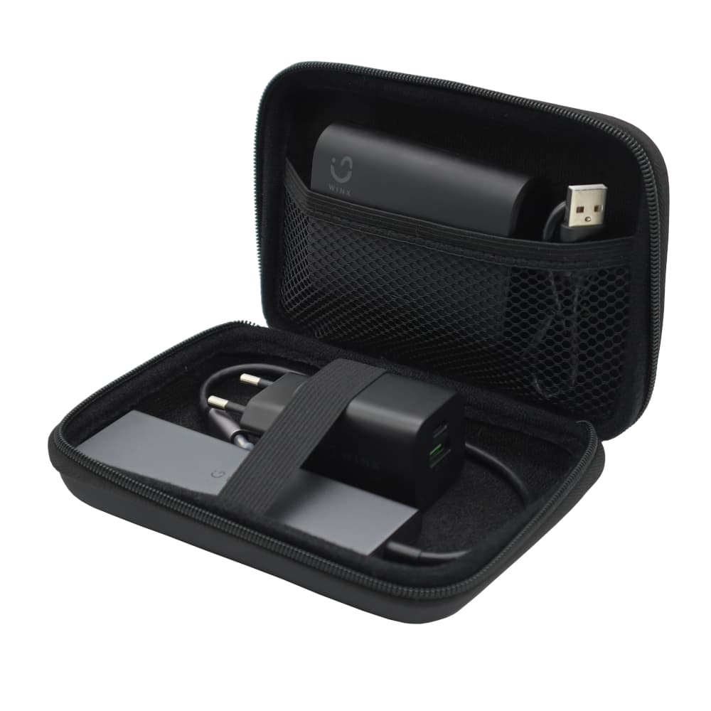 Winx Go Rugged Hardshell Protective Carry Case - Black - view 3