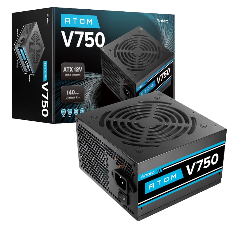 Antec Atom V750 Non-Modular Power Supply - view 6
