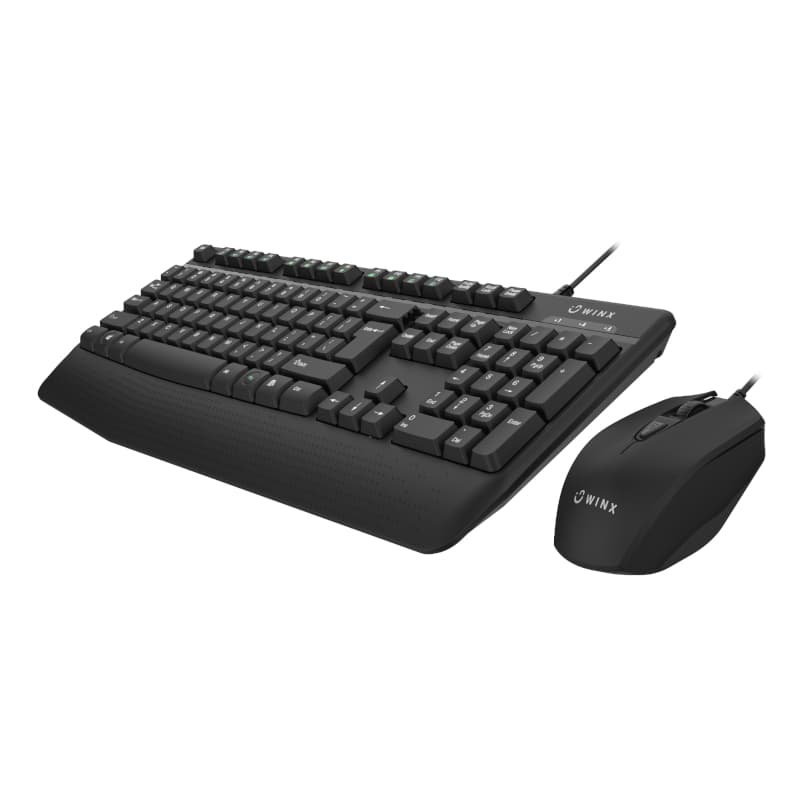 WINX DO Essential Wired Keyboard and Mouse Combo - view 3