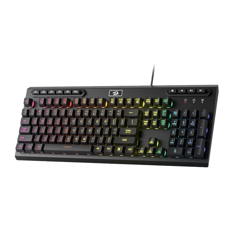 REDRAGON ADITYA Membrane Keyboard - Black - view 2