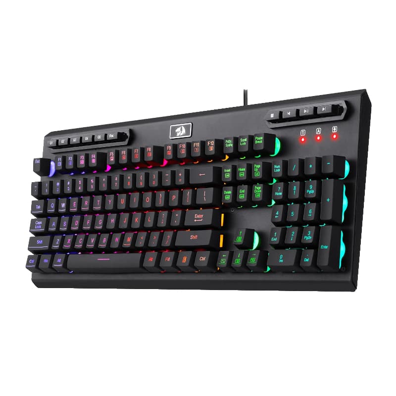 REDRAGON ADITYA Membrane Keyboard - Black - view 3