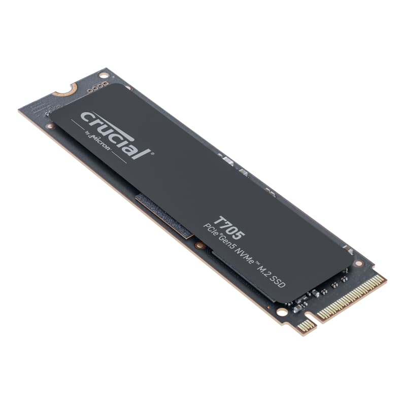 Crucial T705 1TB M.2 NVMe Gen5 NAND SSD - view 2