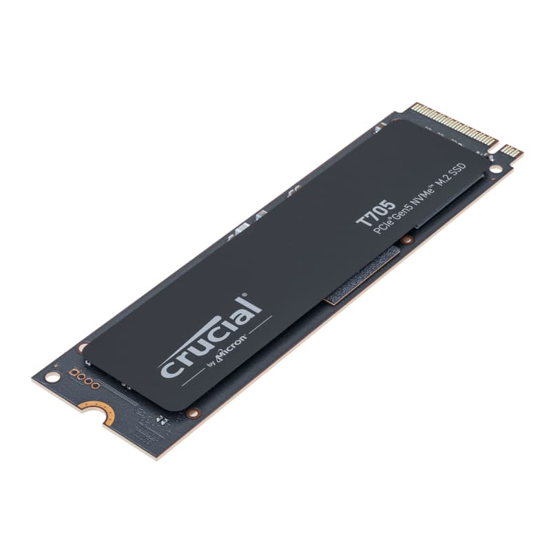 Crucial T705 2TB M.2 NVMe Gen5 NAND SSD - view 3