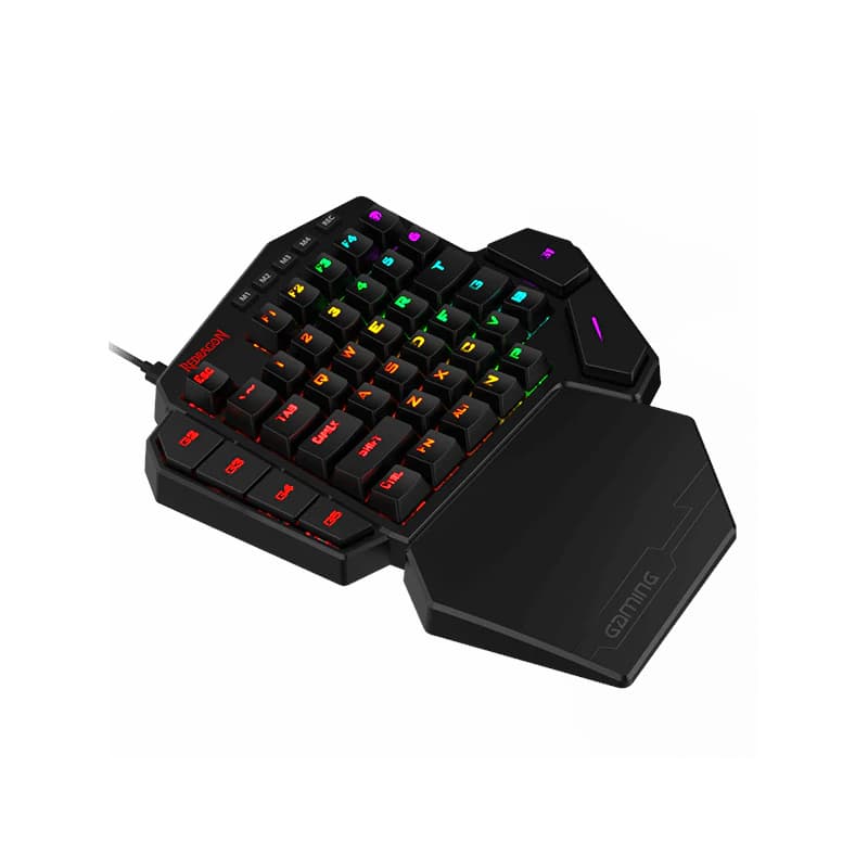 REDRAGON Diti Elite Pro One-Handed RGB Wireless Mechanical Gaming Keyboard - Black - view 2