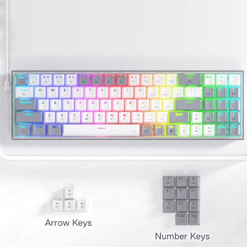 REDRAGON MECHANICAL Pollux Wired Gaming Keyboard - view 3