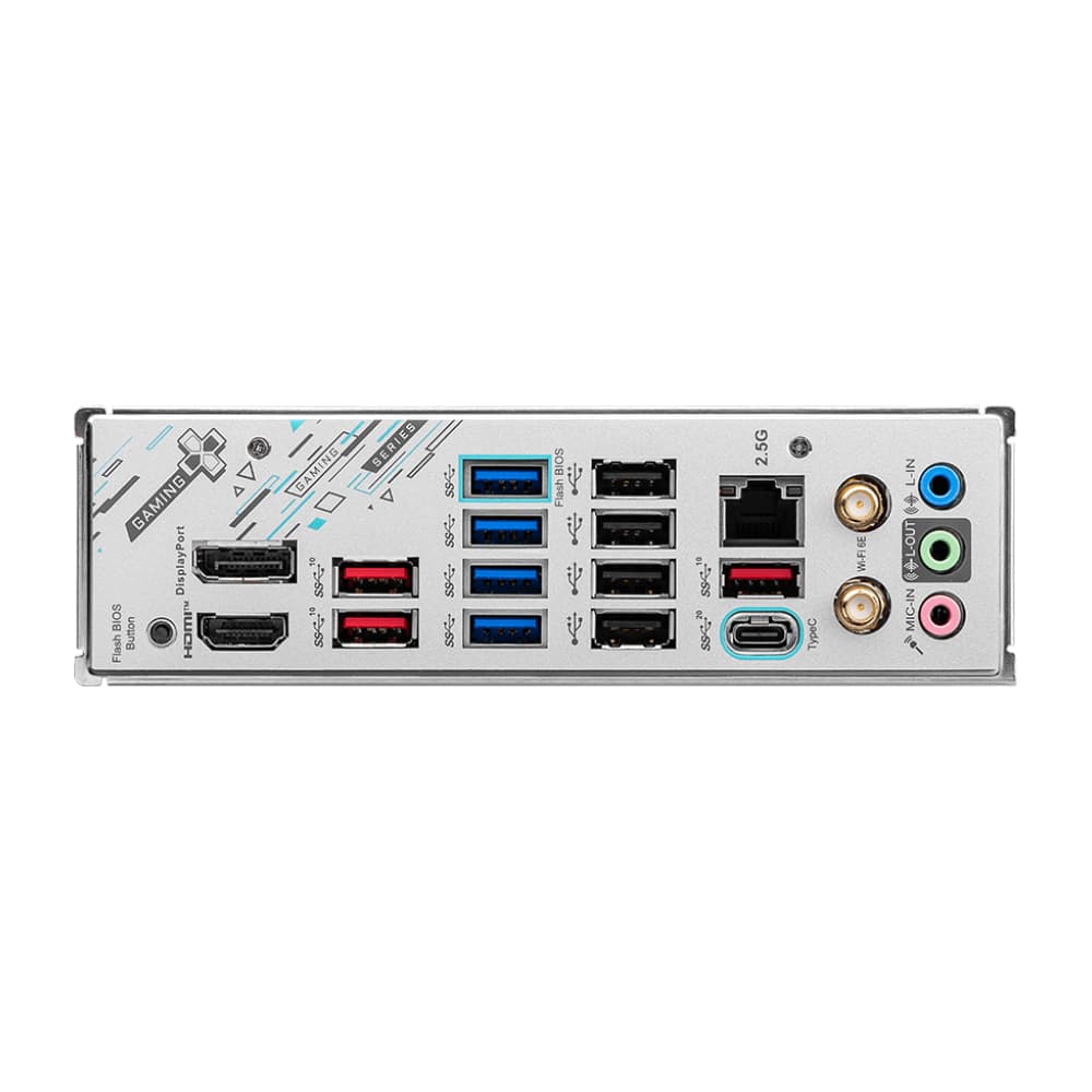 MSI X670E GAMING PLUS WIFI AMD AM5 ATX Gaming Motherboard - view 5