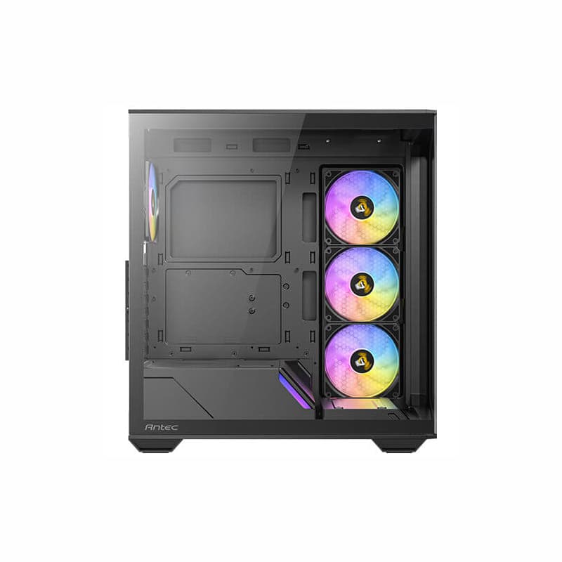Antec C3 ARGB ATX | Micro-ATX | ITX ARGB Mid-Tower Gaming Chassis - Black - view 9