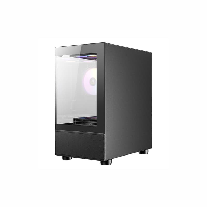 Antec CX200M Elite Micro-ATX | ITX RGB Mini-Tower Gaming Chassis - Black - view 4