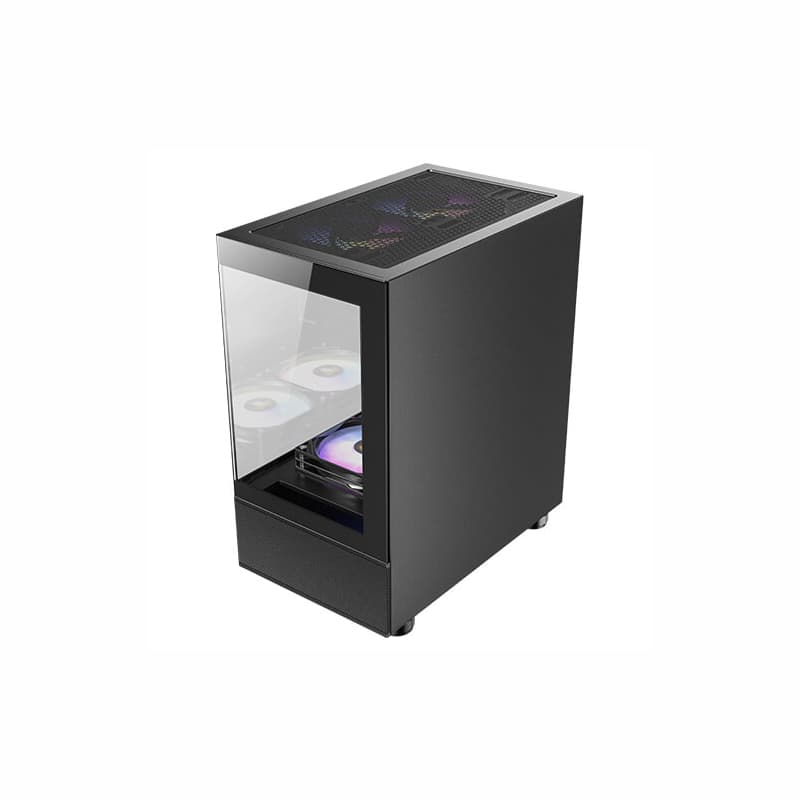 Antec CX200M Elite Micro-ATX | ITX RGB Mini-Tower Gaming Chassis - Black - view 5