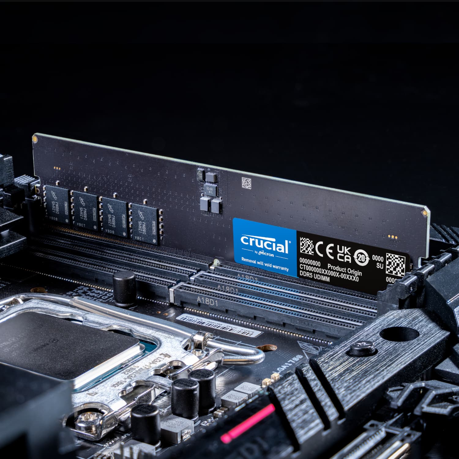 Crucial 32GB 5600Mhz DDR5 Desktop Memory - view 5