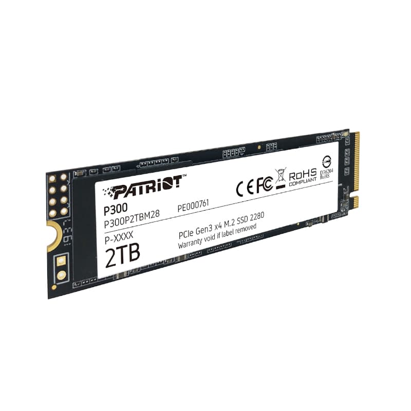 Patriot P300 2TB M.2 PCIe NVMe SSD - view 4