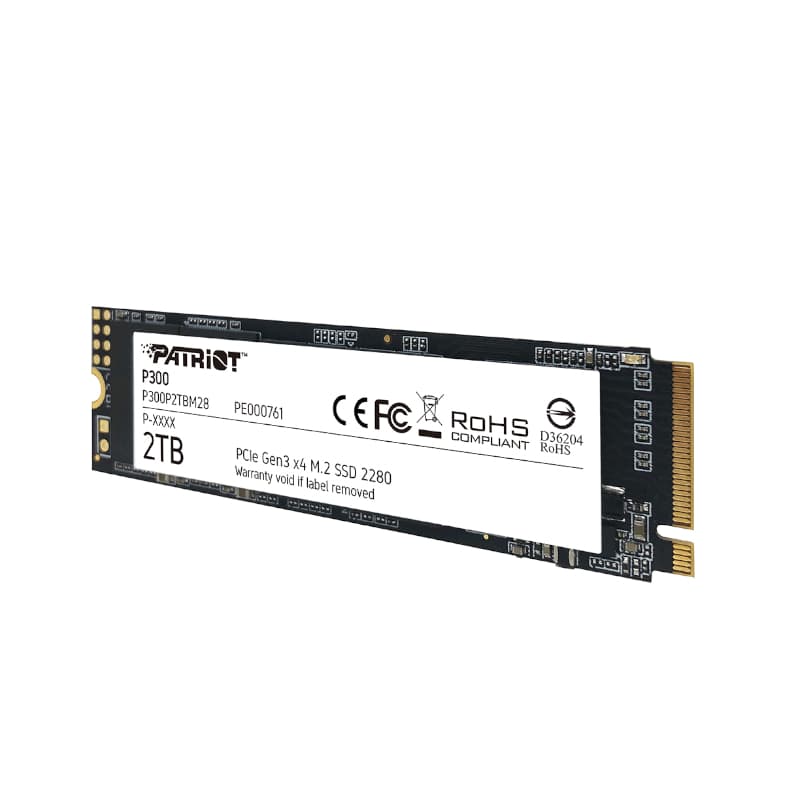 Patriot P300 2TB M.2 PCIe NVMe SSD - view 5