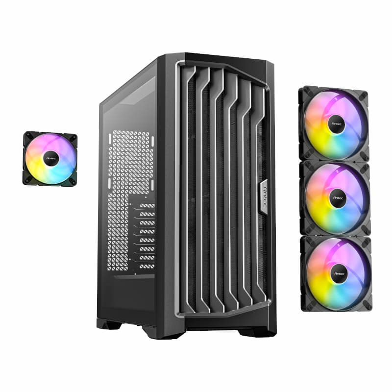 Antec Performance FT1 E-ATX |ATX |M-ATX | ITX ARGB Full-Tower Gaming Chassis - Black - view 19