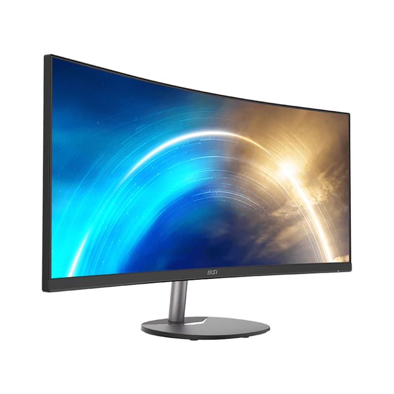MSI PRO MP341CQ 34″ VA Ultrawide Curved Pro Monitor (1500R, 3440x1440, 1ms, 100Hz) - view 2
