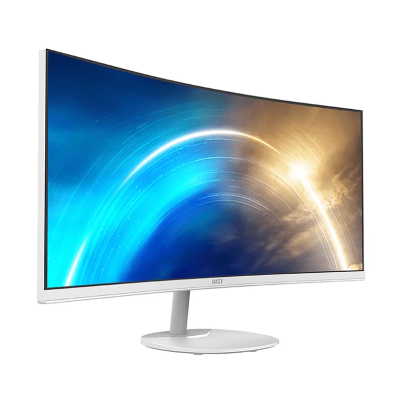 MSI PRO MP341CQ Professional Monitor 3440x1440 (UWQHD) VA 1ms 100Hz HDMI White - view 2