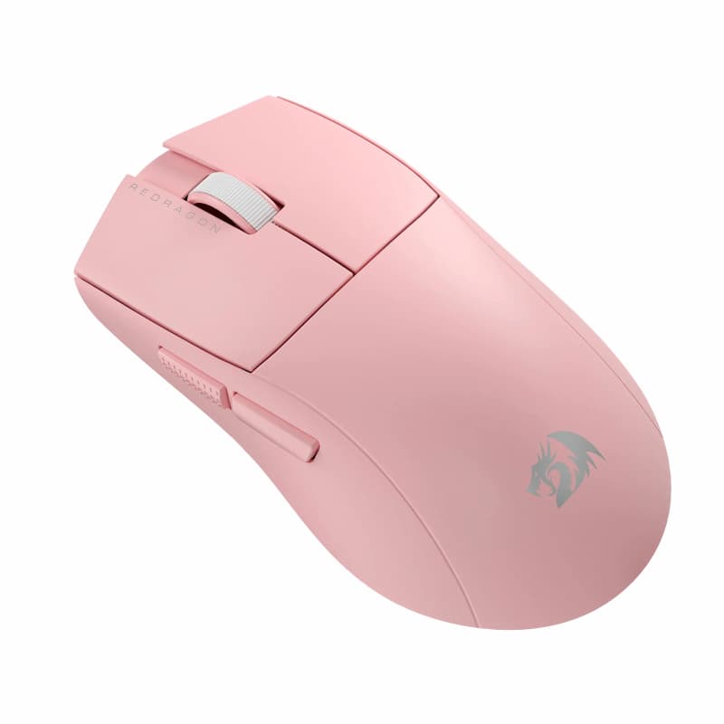 REDRAGON M916 PRO 1K 3-Mode Wireless Gaming Mouse - Pink - view 2