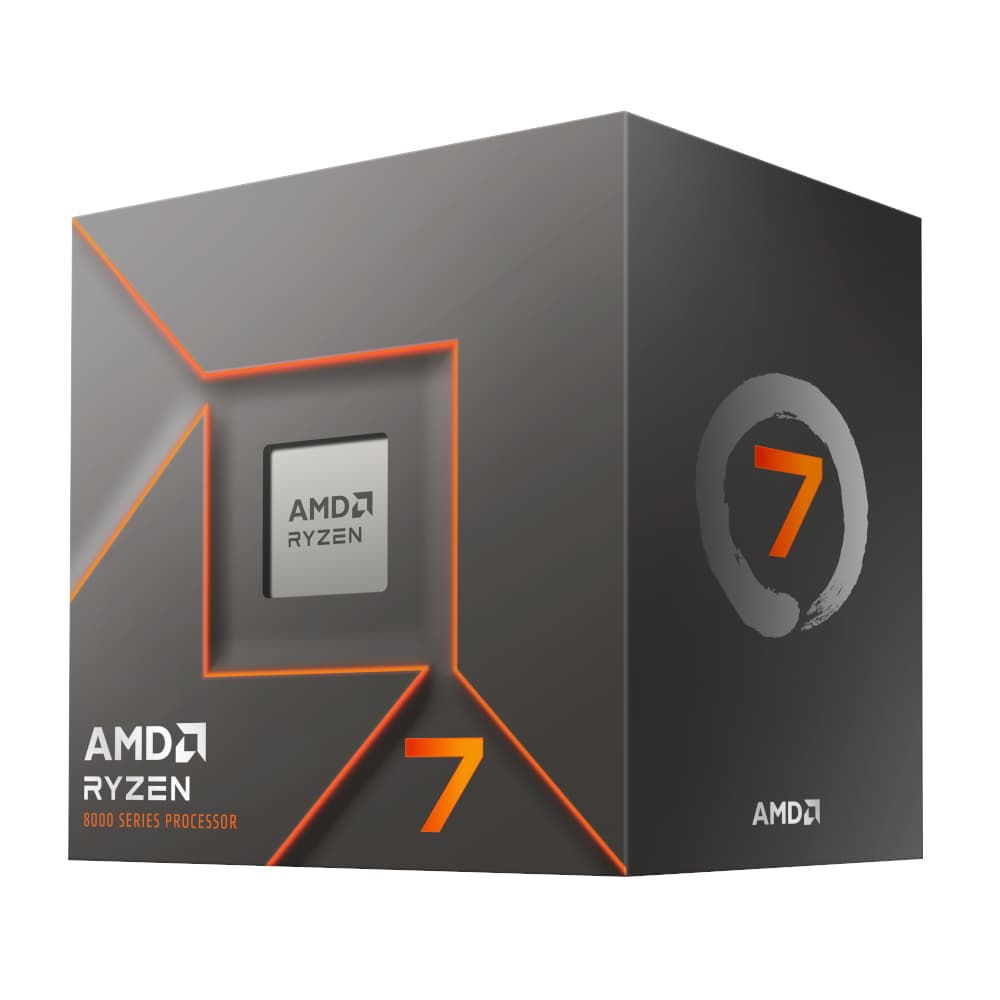 AMD RYZEN 7 8700F 8-Core 4.1GHZ AM5 CPU - view 2