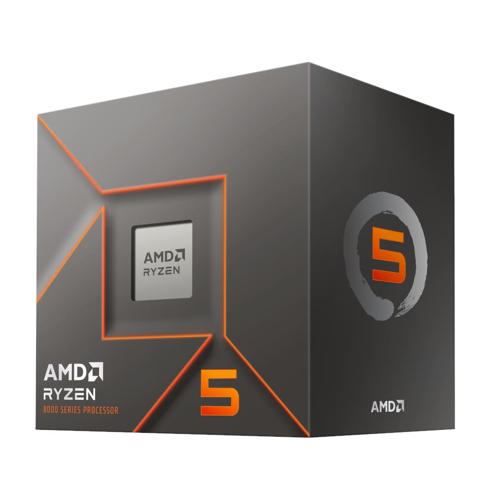 AMD RYZEN 5 8400F 6-Core 4.2GHZ AM5 CPU - view 2