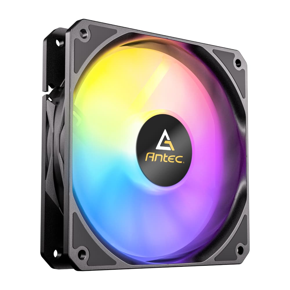 Antec P12 PWM 120mm ARGB Reverse Case Fan - Black - view 3