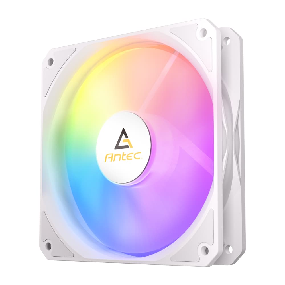 Antec P12 PWM 120mm ARGB Reverse Case Fan - White - view 4