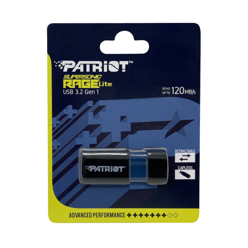 Patriot Rage Lite 1TB USB3.2 Flash Drive - Black - view 7