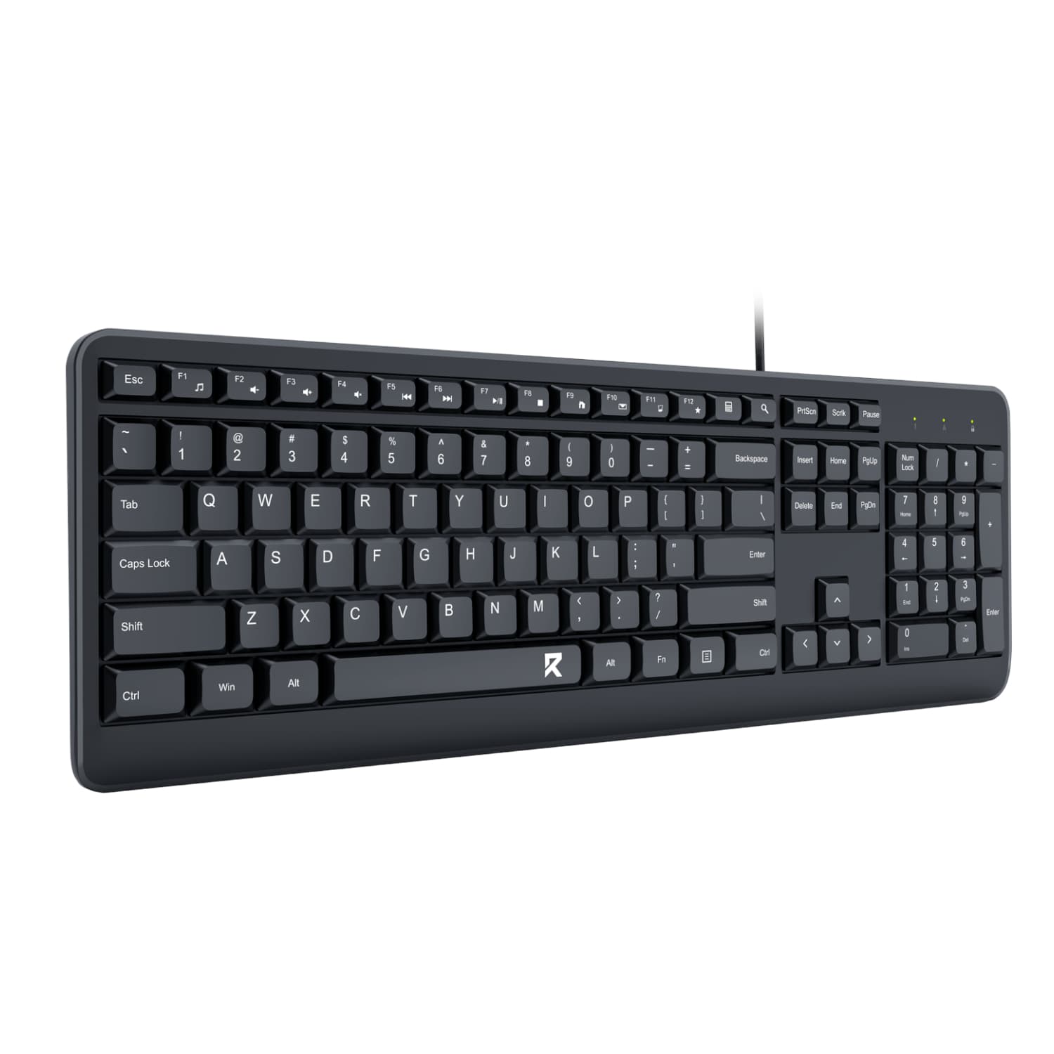 Redragon BK-7092 Full-sized Wired USB Office Keyboard - view 3