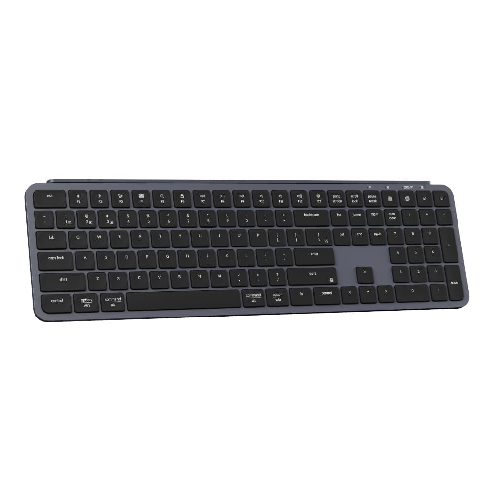 Keychron B6 Pro Ultra-Slim 100% Wireless Keyboard – Space Grey - view 2