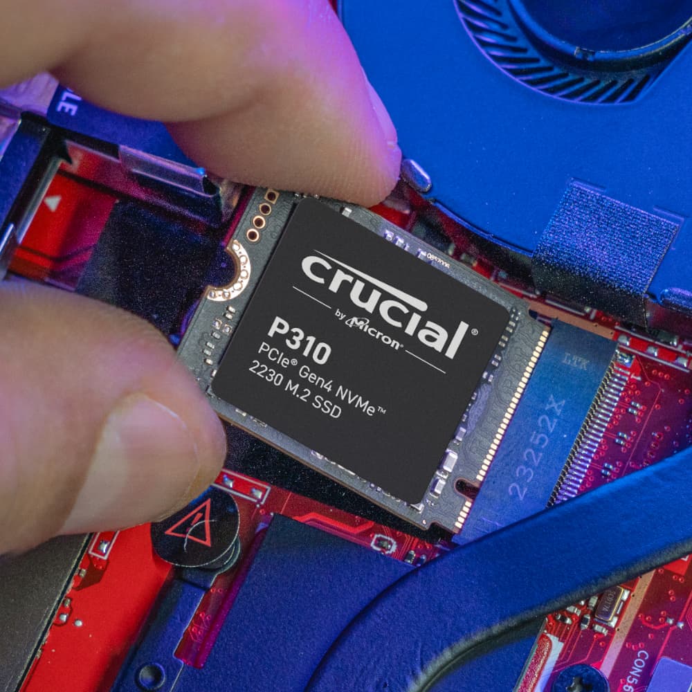 Crucial P310 2TB PCIe Gen4 2230 NVMe M.2 SSD - view 7