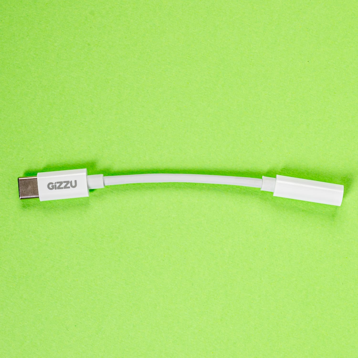 Gizzu USB Type-C to 3.5mm AUX Audio Adapter - White - view 5